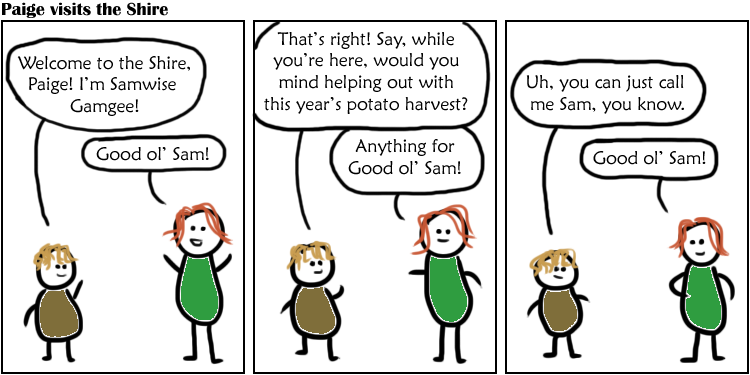 The Adventures of Paige &mdash; comic for Tuesday, 14 February 2012