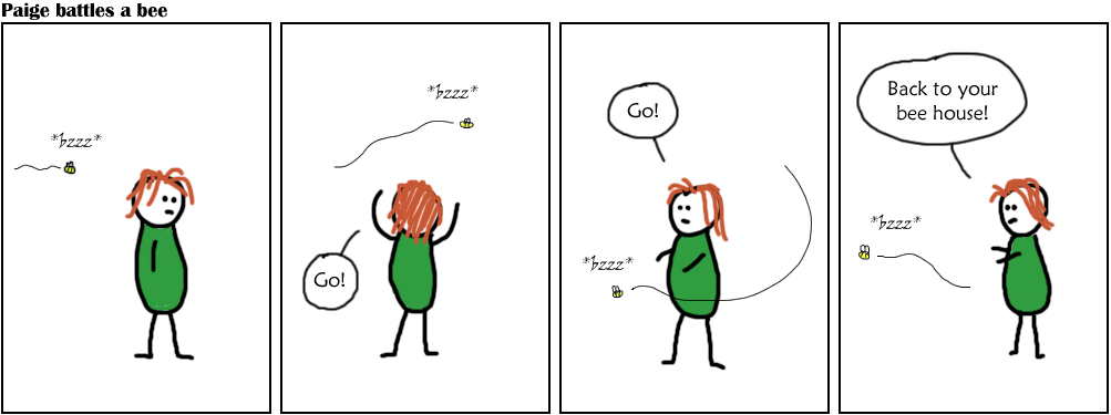 The Adventures of Paige &mdash; comic for Saturday, 14 February 2015